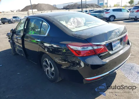 2016 Honda Accord Lx from USA, damaged, VIN 1HGCR2F32GA169801